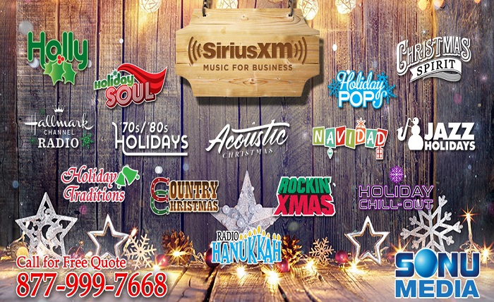 SiriusXM Christmas Channels
